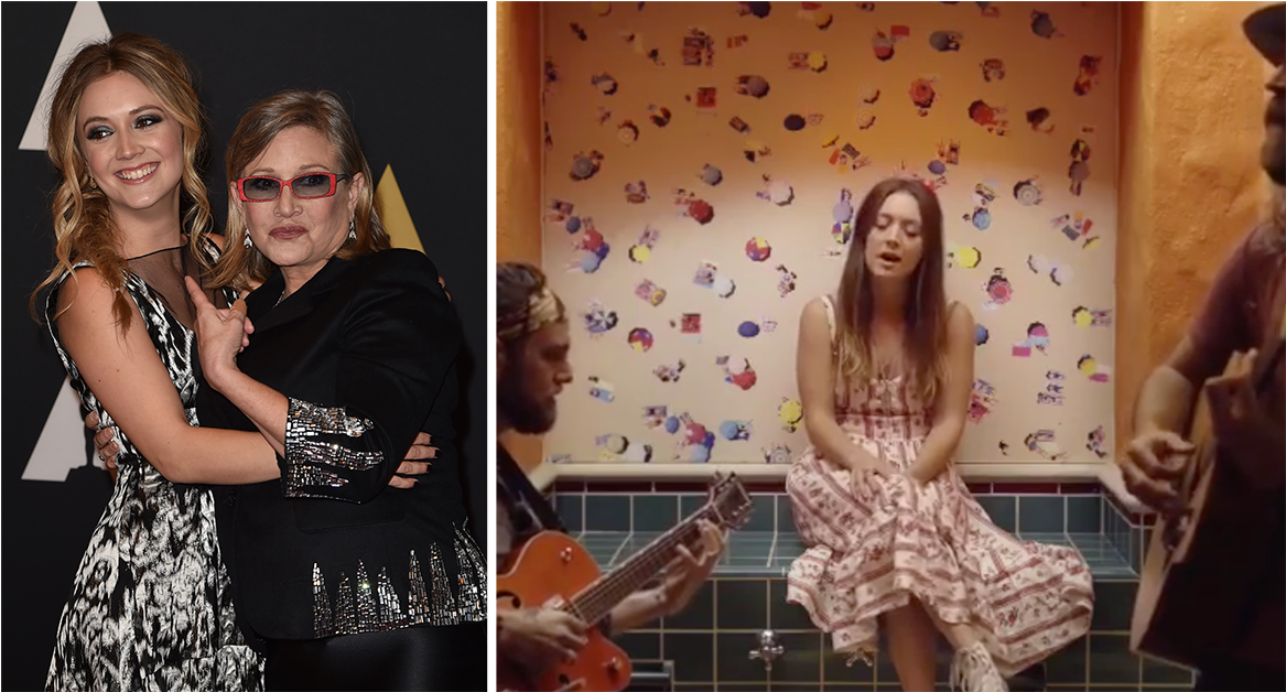 Billie Lourd Sings Emotional Birthday Tribute To Late Mother Carrie Fisher