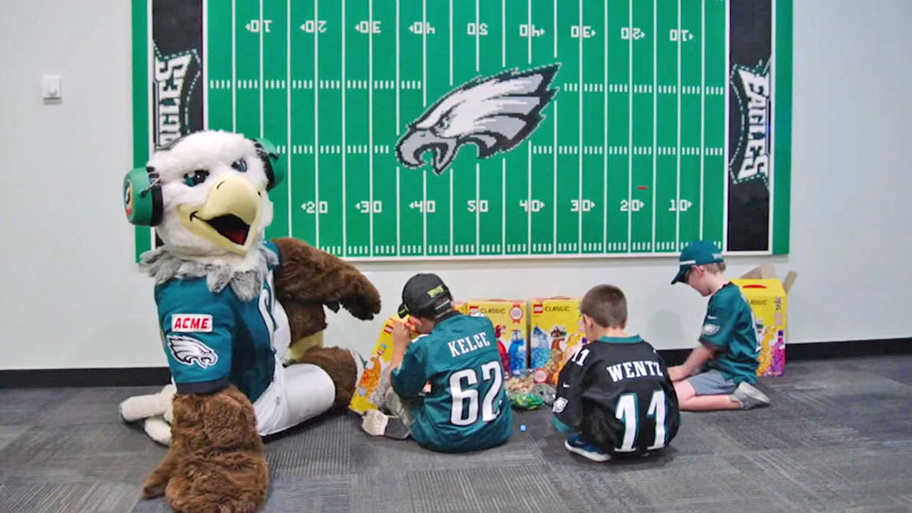 Sensory room at Lincoln Financial Field