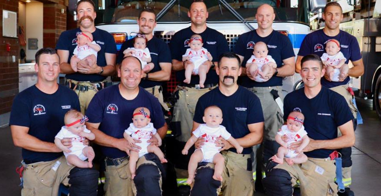 California Fire Dept. Welcomes 9 Newborns