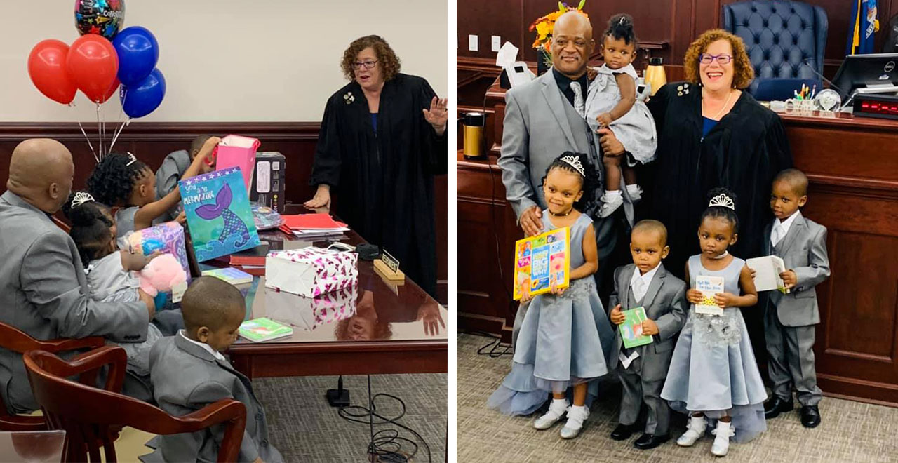 Lamont Thomas Adopts 5 Siblings