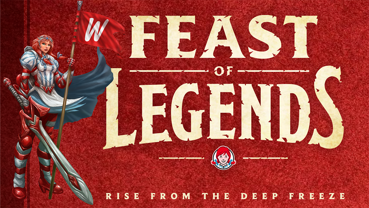 Wendy's 'Feast of Legends,' is a Full-Fledged, 100-Page Roll Playing Game
