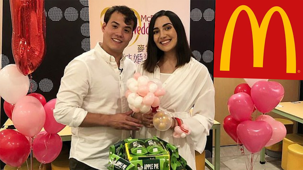 McDonald's Wedding in China