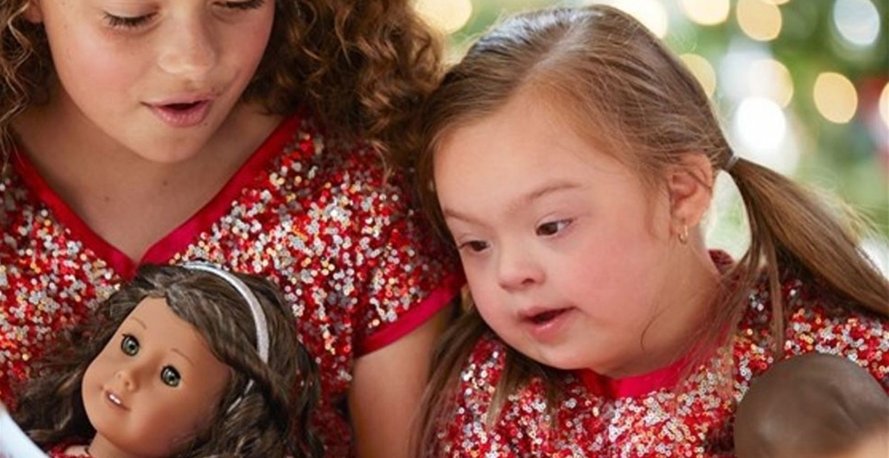 4 Yr Old Model With Down Syndrome Shines in American Girl Catalog