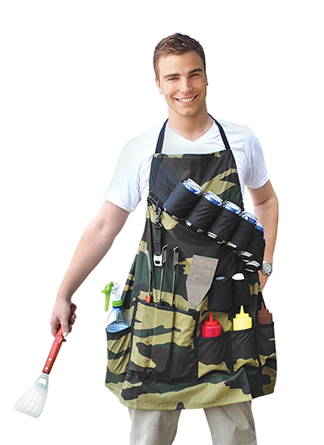 BigMouth Inc The Grill Sergeant BBQ Apron