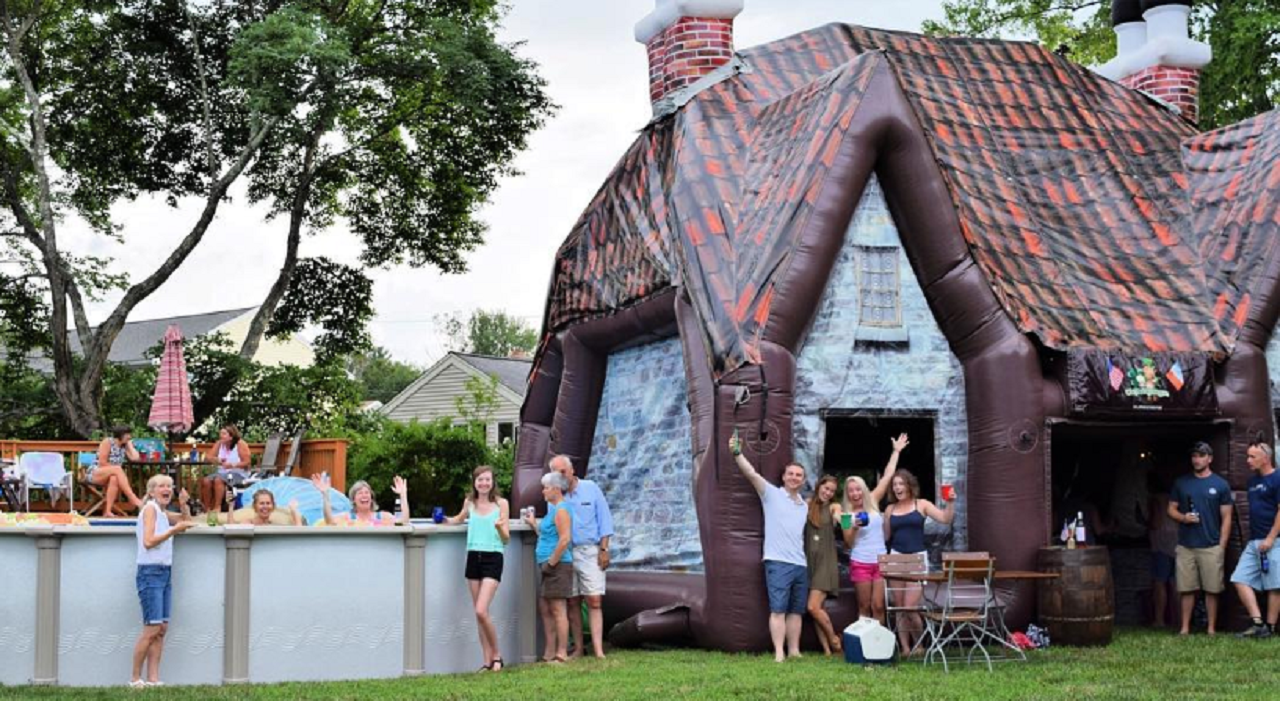 Inflatable Irish Pub