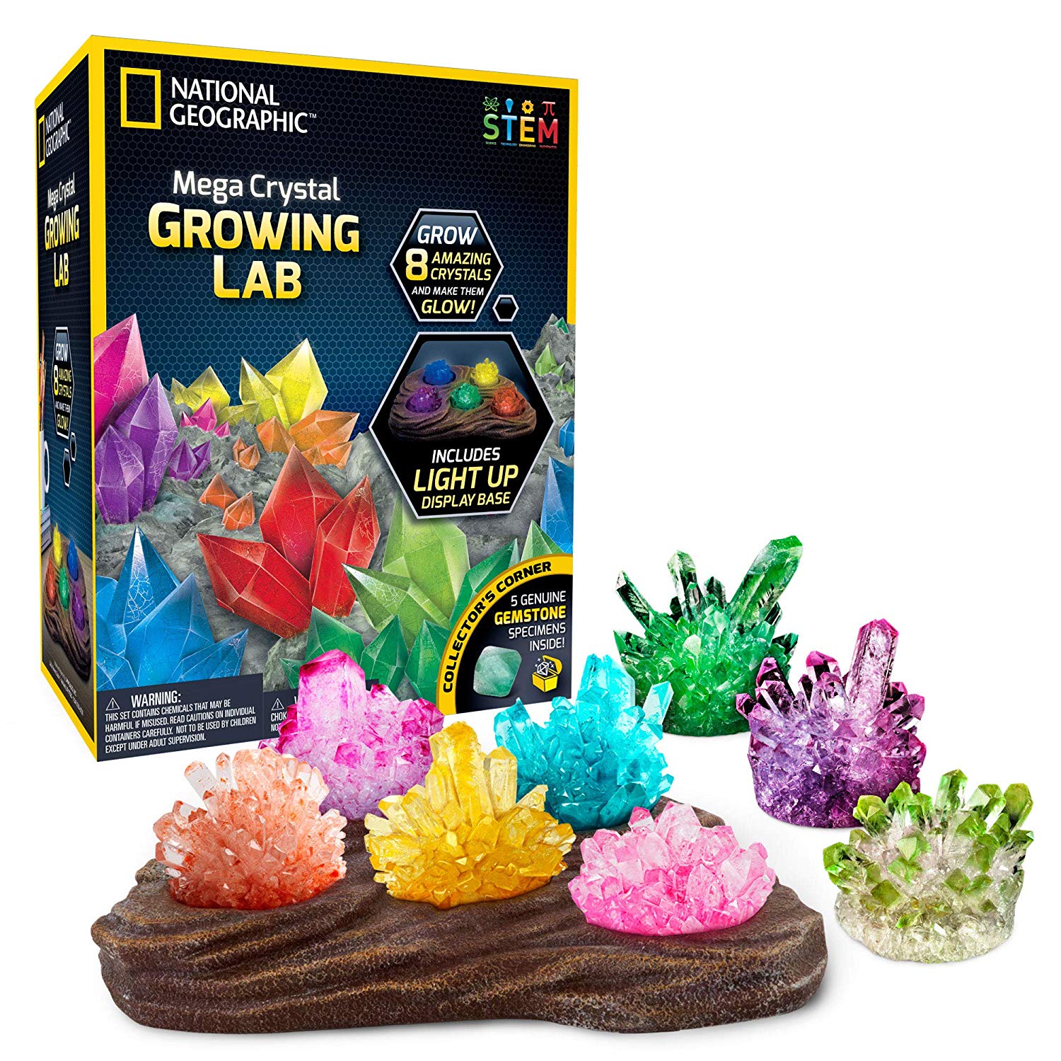 National Geographic Mega Crystal Growing Lab- best gifts for kids