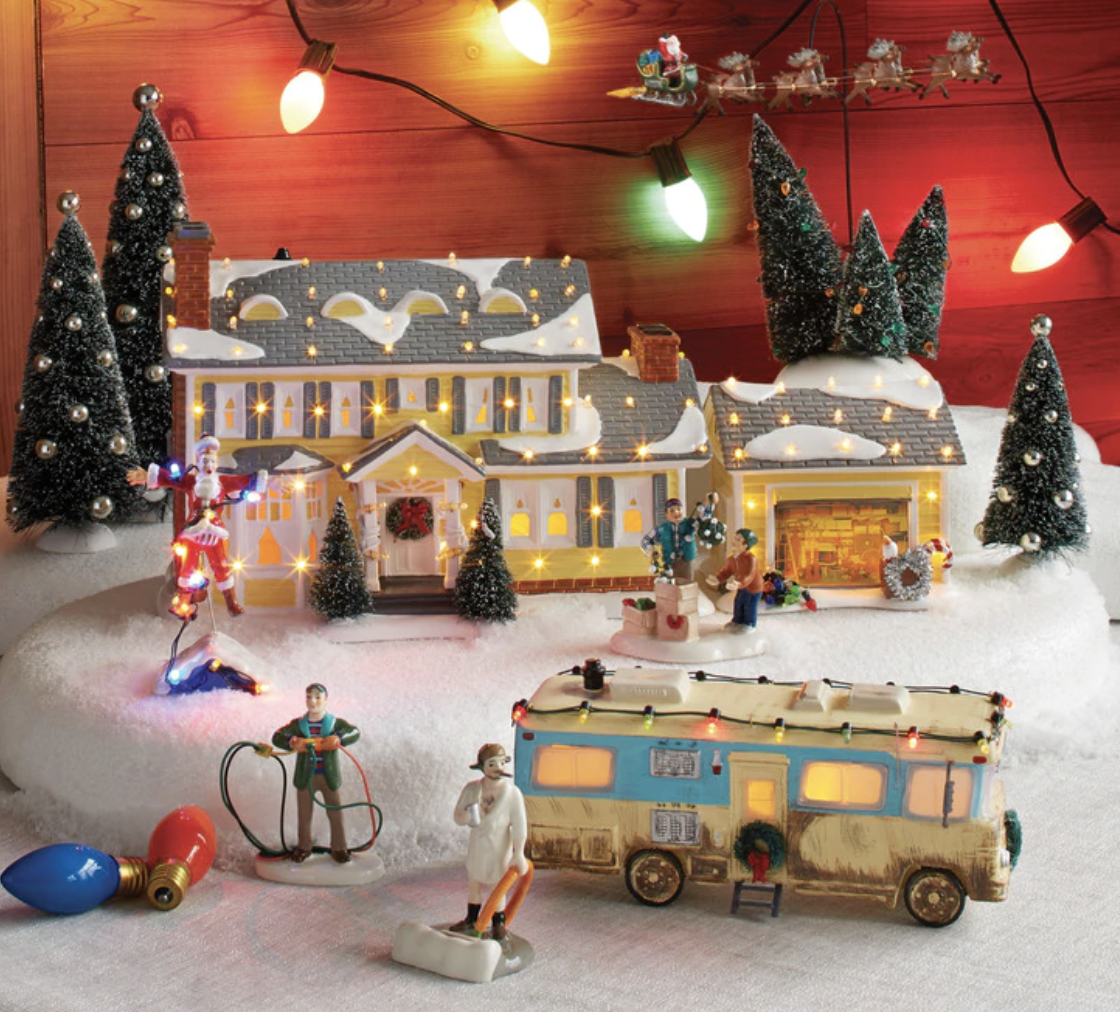 This 'Christmas Vacation' Set Is a Decorative Village You'll Actually Want Christmas Vacation Decor
