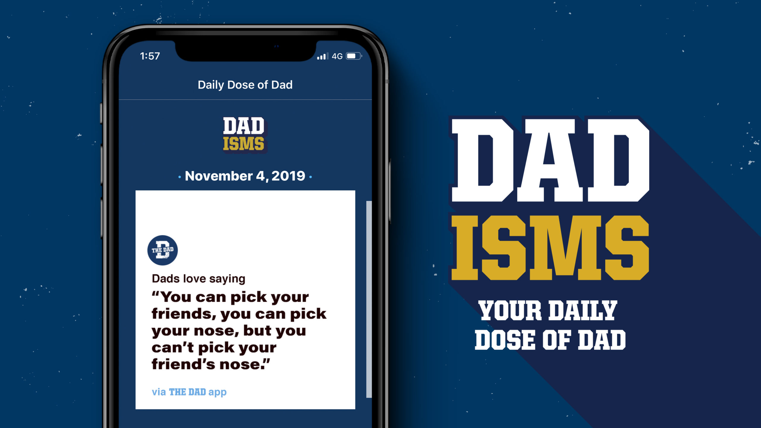 The Dad Releases New "Dad-Isms" App for iPhone and Android