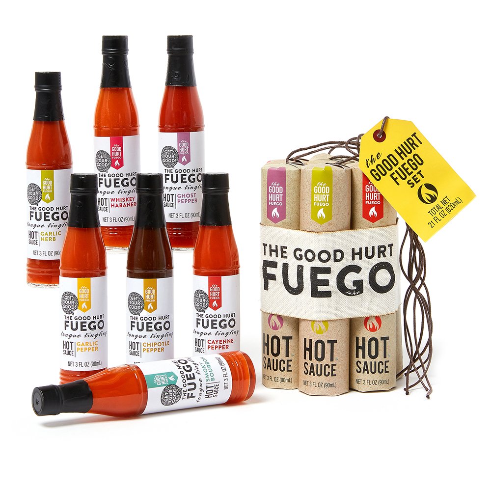 The Good Fuego- A Hot Sauce Gift Set
