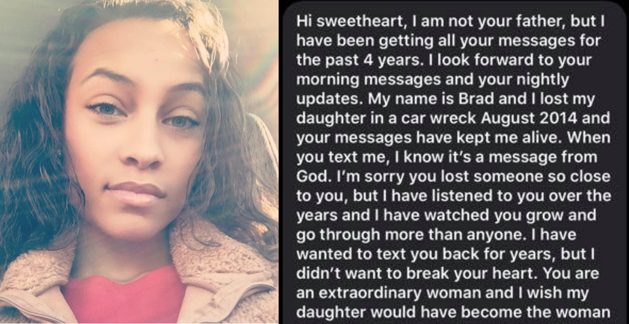 Woman Texts Dad Who Passed, Gets Response