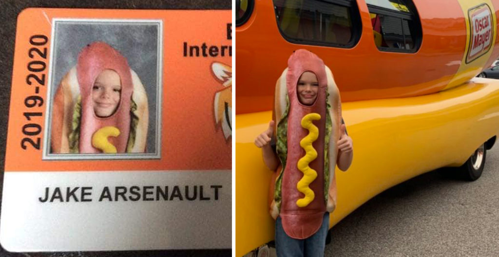 Hot Dog Costume Boy Gets Visit From Wienermobile