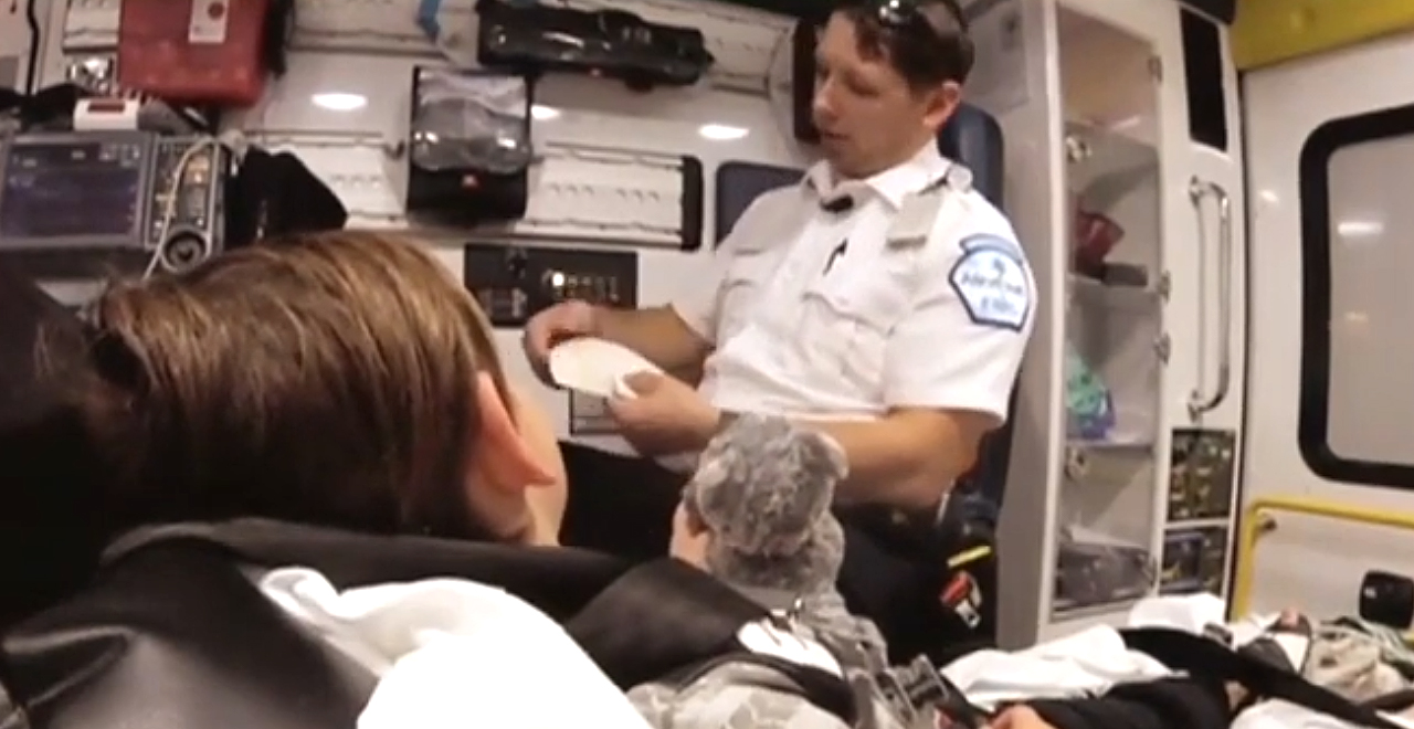 Paramedic Does Magic for Kids