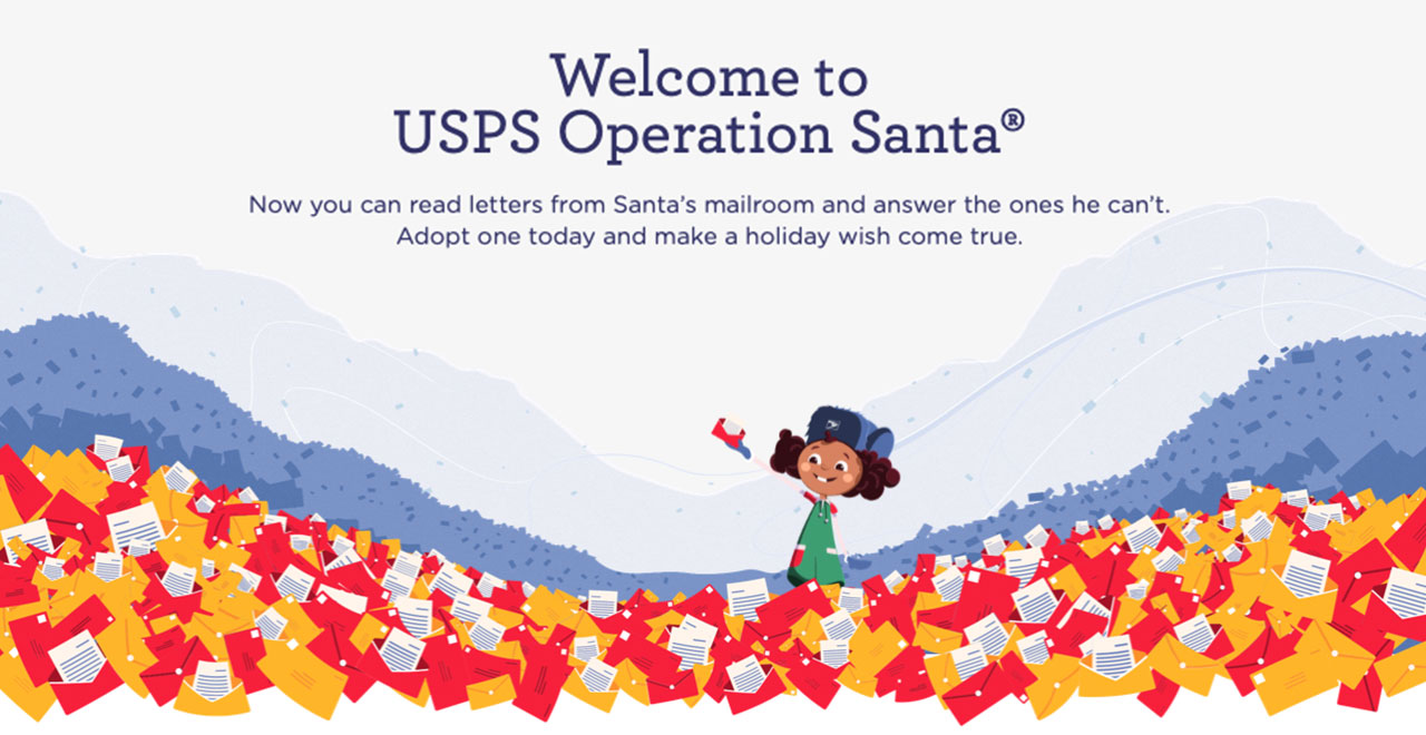 Operation Santa lets people answer letters to Santa