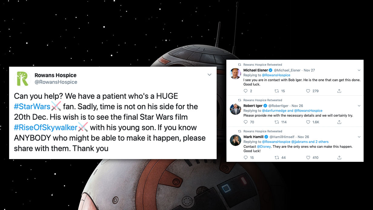 Disney Helps Dying Man