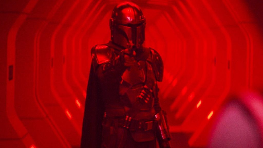 Mandalorian in Red