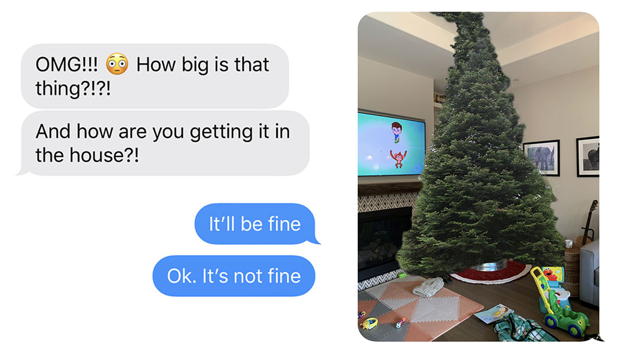 Dads Christmas Tree Prank