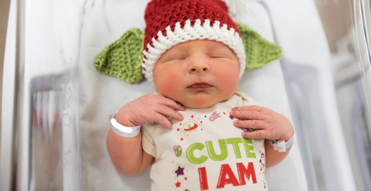 Hospital Dresses Newborns as Baby Yoda