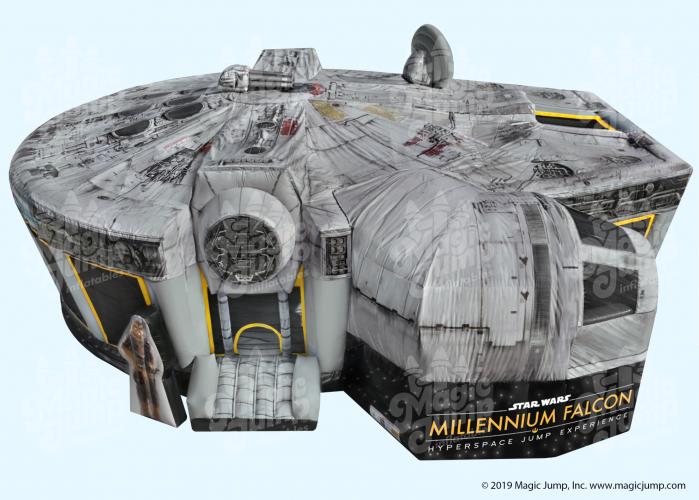 Millennium falcon Bouncy Castle