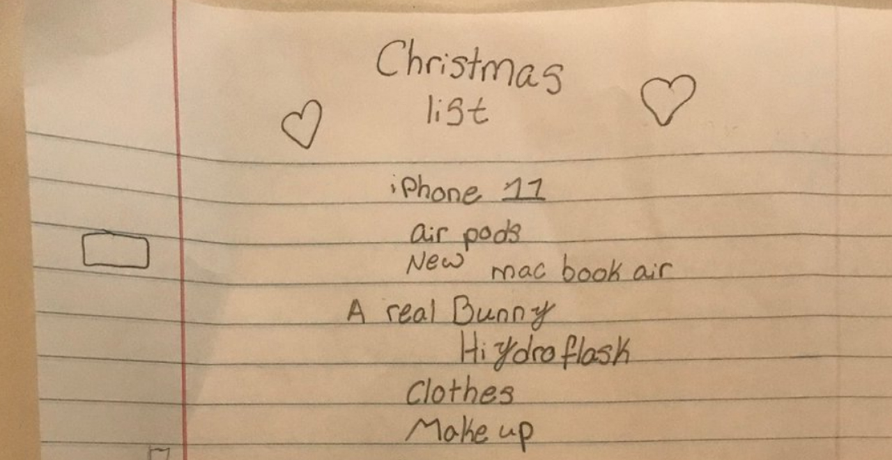 Christmas List