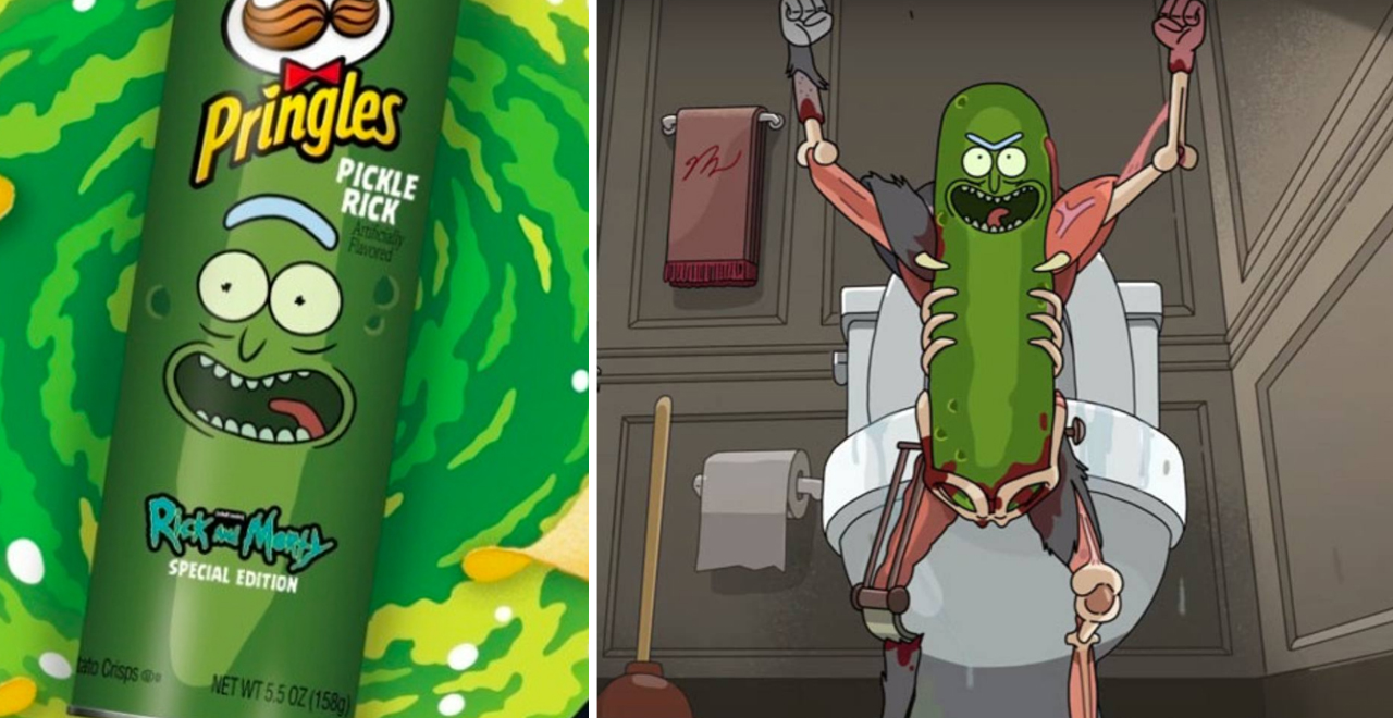 Pickle Rick Pringles