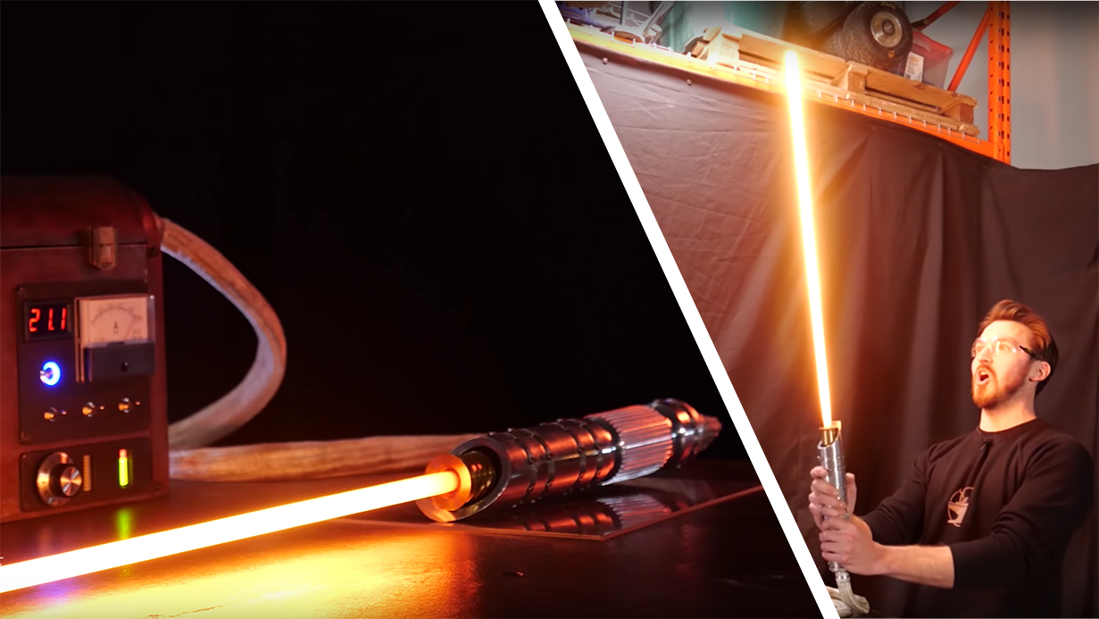 Hacksmith's Real Life Protosaber