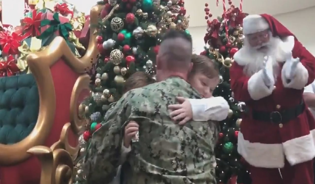 Deployed Dad in Box