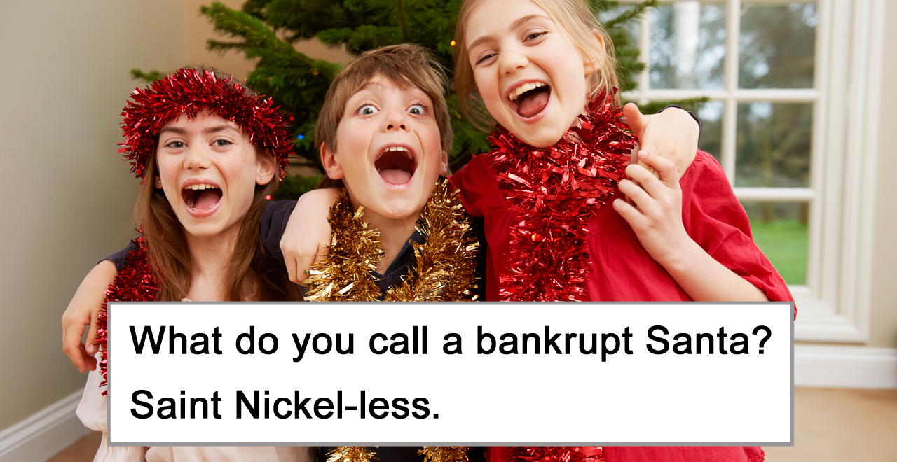 55 Christmas Themed Dad Jokes for Kids During the Holidays