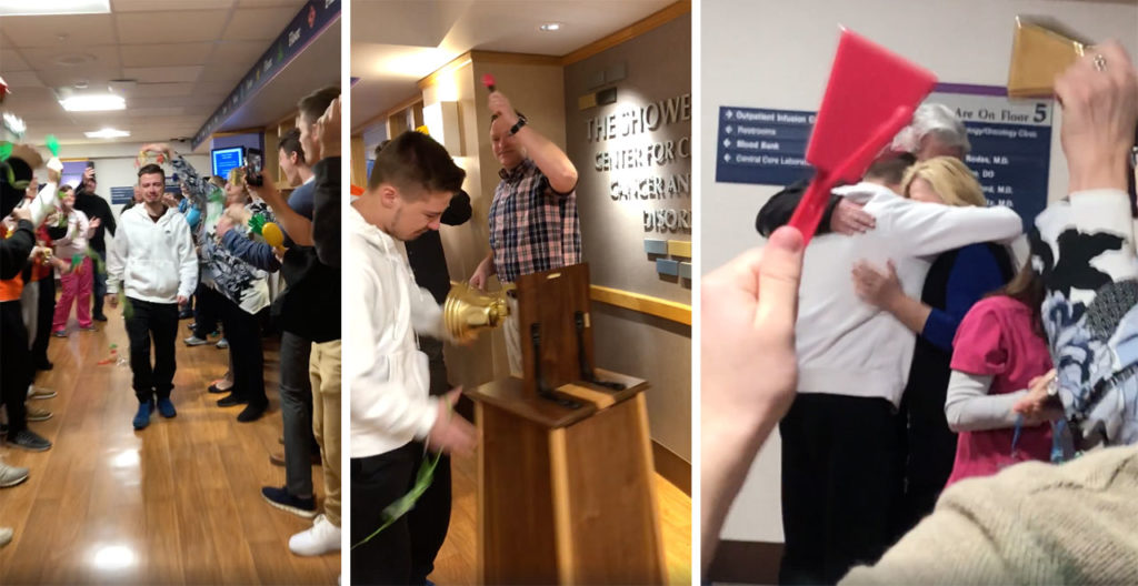 Video of Emotional Teen Ringing Bell After Beating Cancer Goes Viral(02)