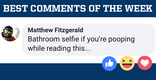 The Best Comments of the Week