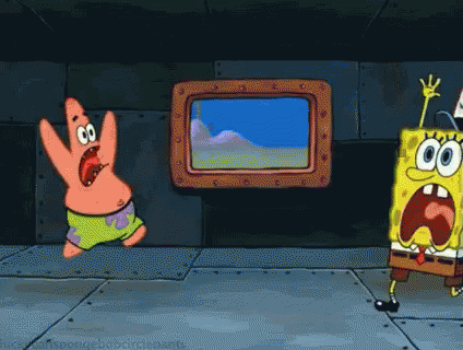 spongebob freakout