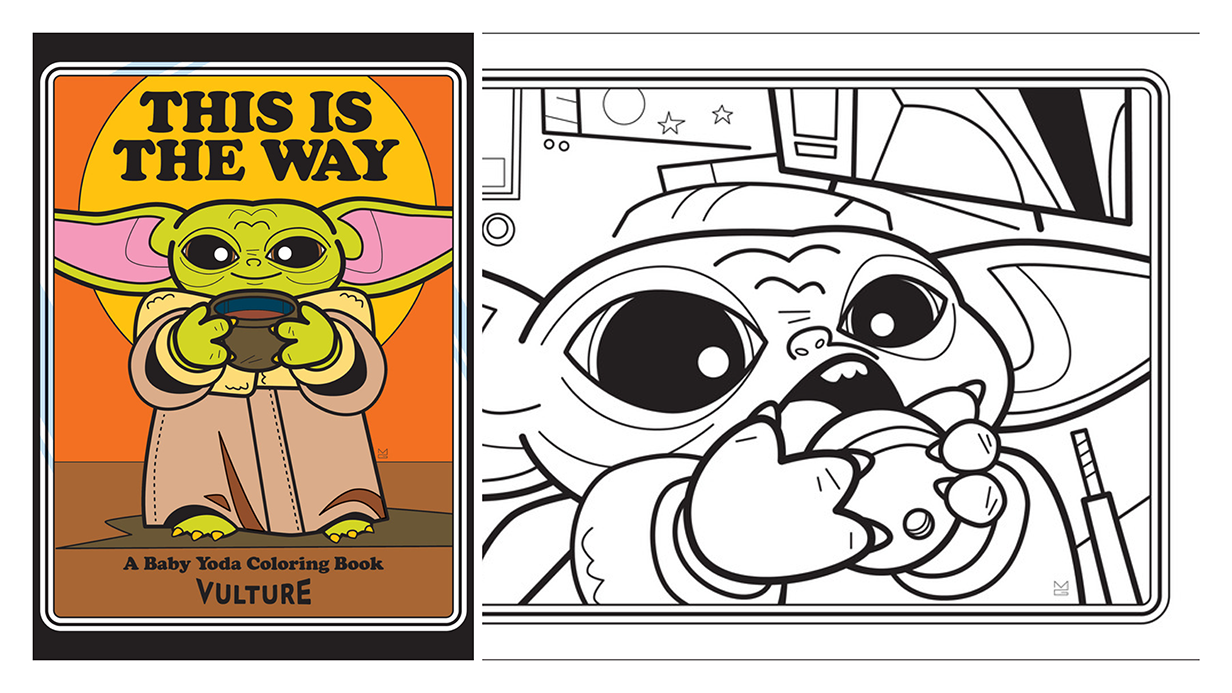 Free Baby Yoda Coloring Book