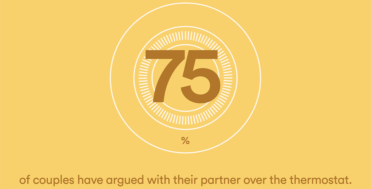 Couples Argue over Thermostat