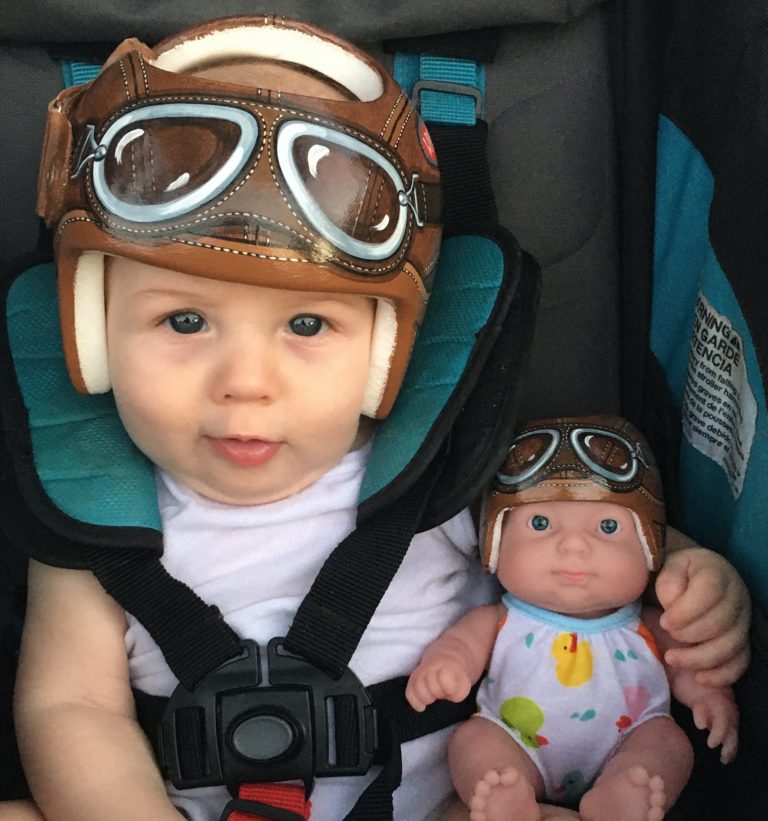Painted baby helmets cheap