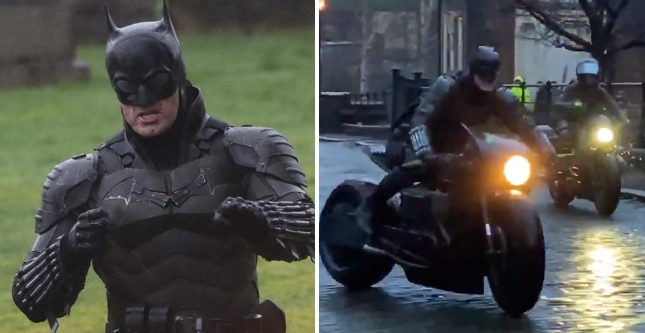 Batsuit and Batcycle Revealed