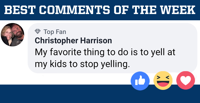 Best Comments of the Week