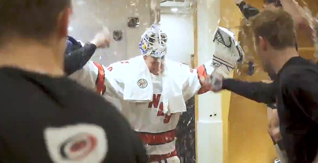 Zamboni Driver Dave Ayres Wins For Canes