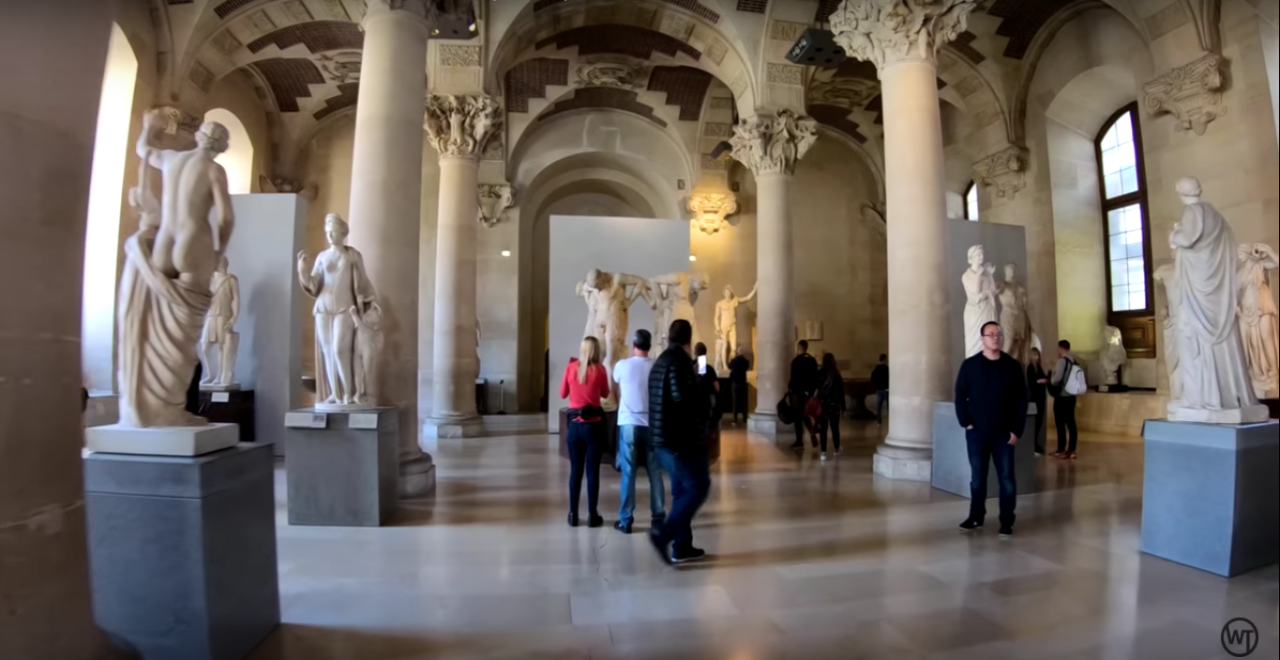 Louvre online tour