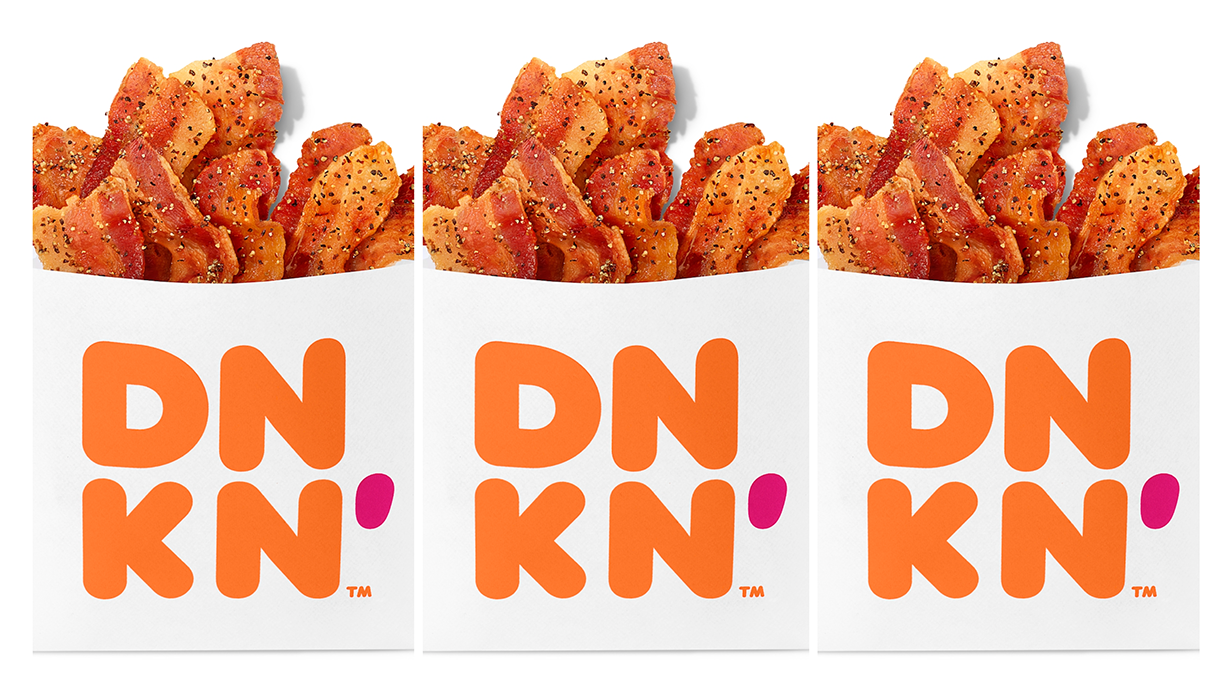 Dunkin Introduces 'Snackin' Bacon' and It's... Well, It's Bacon