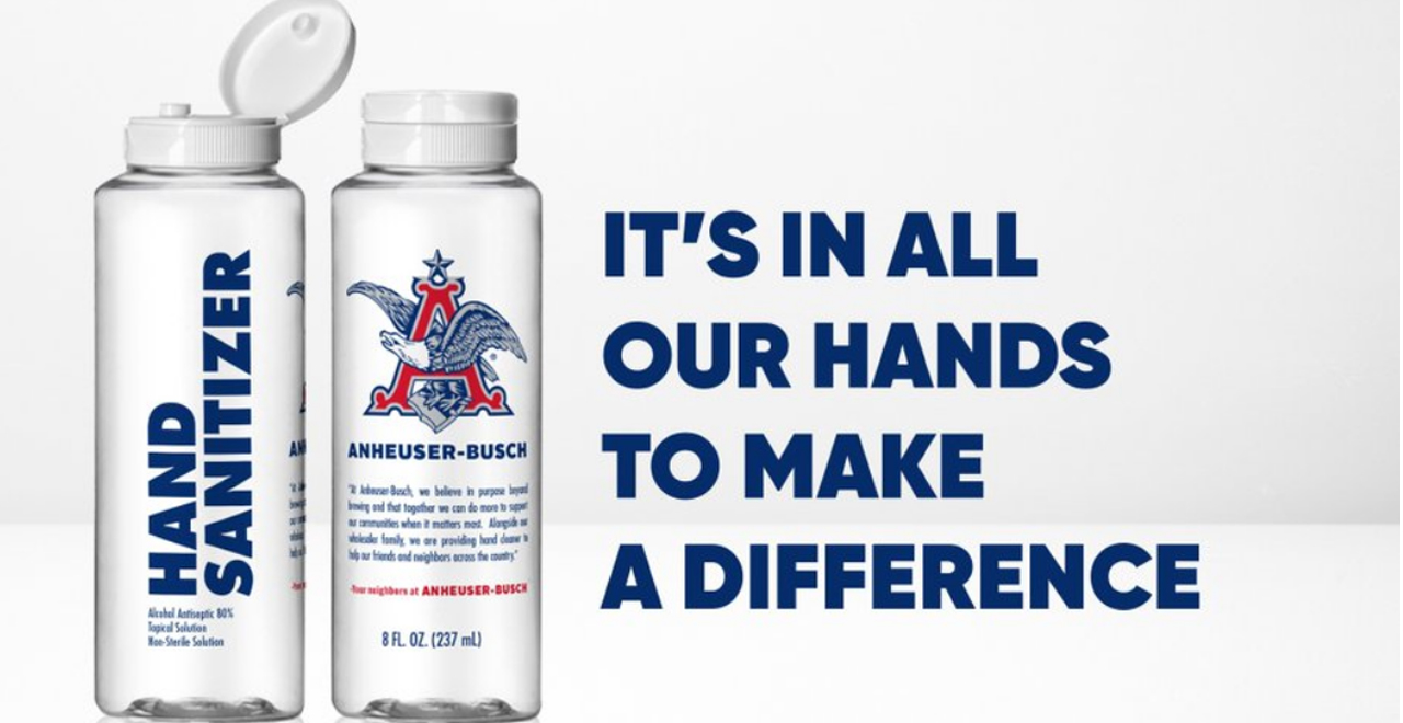 Anheuser Busch Hand Sanitizer