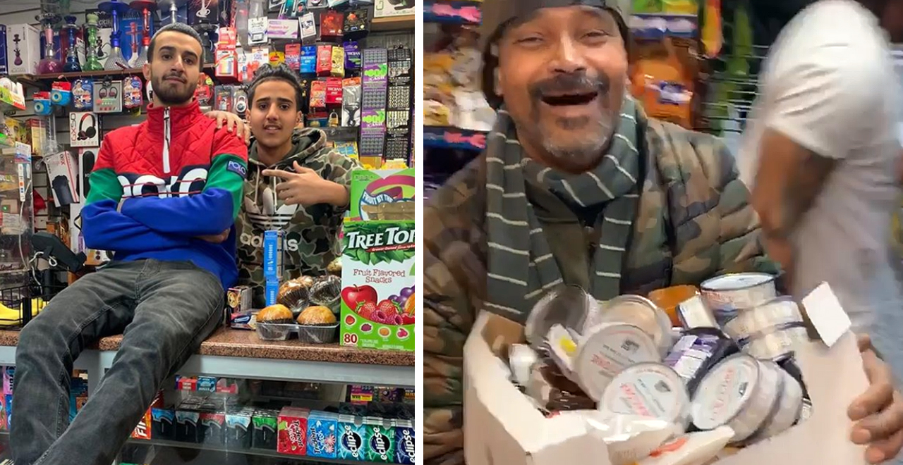 NYC Deli Customers Get Free Stuff