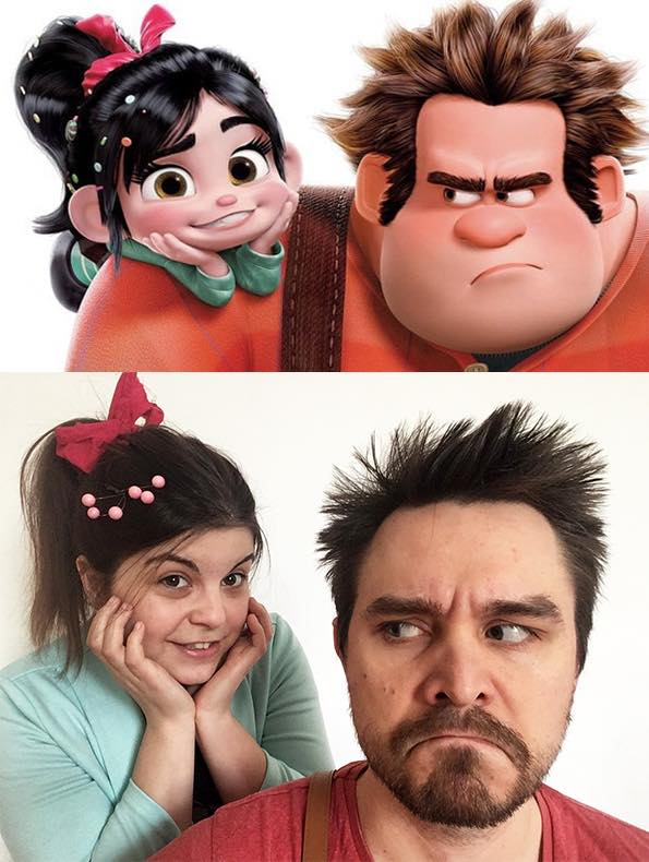 couple wreck it ralph