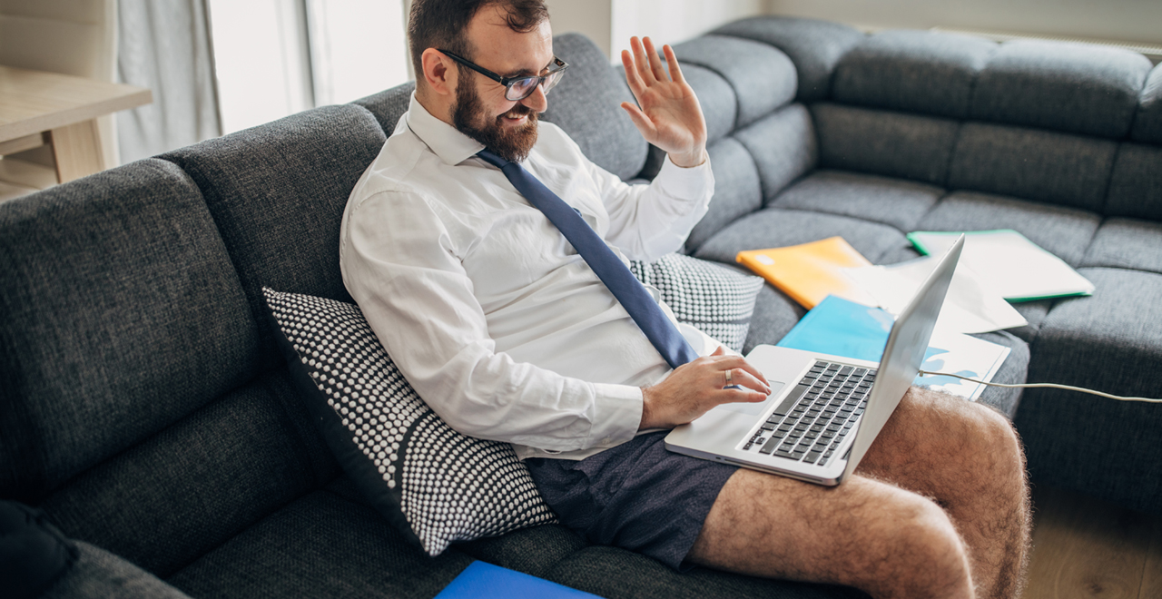 Teleworking Causing the Sale of Pants to Drop