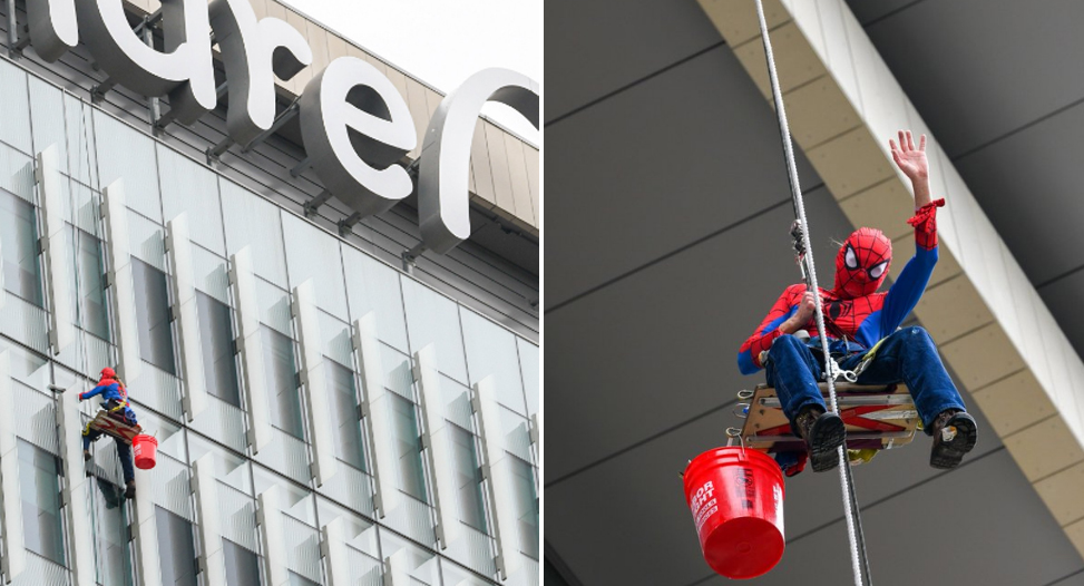 Spider-Man Window Washer