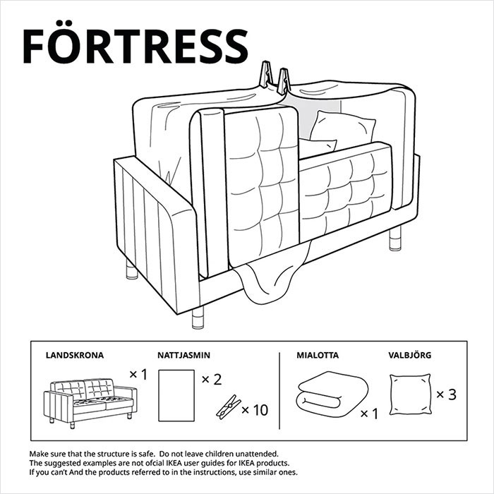 Ikea Fortress