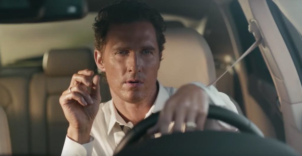 Matthew McConaughey lincoln