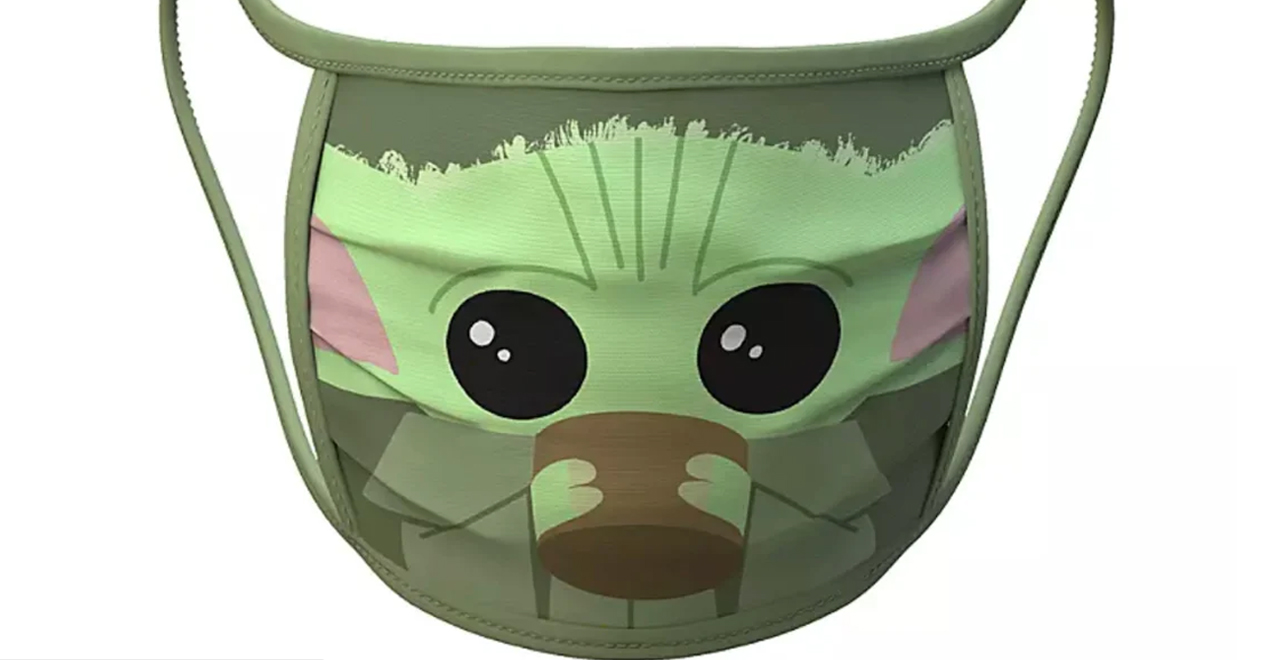 Baby Yoda Face Mask