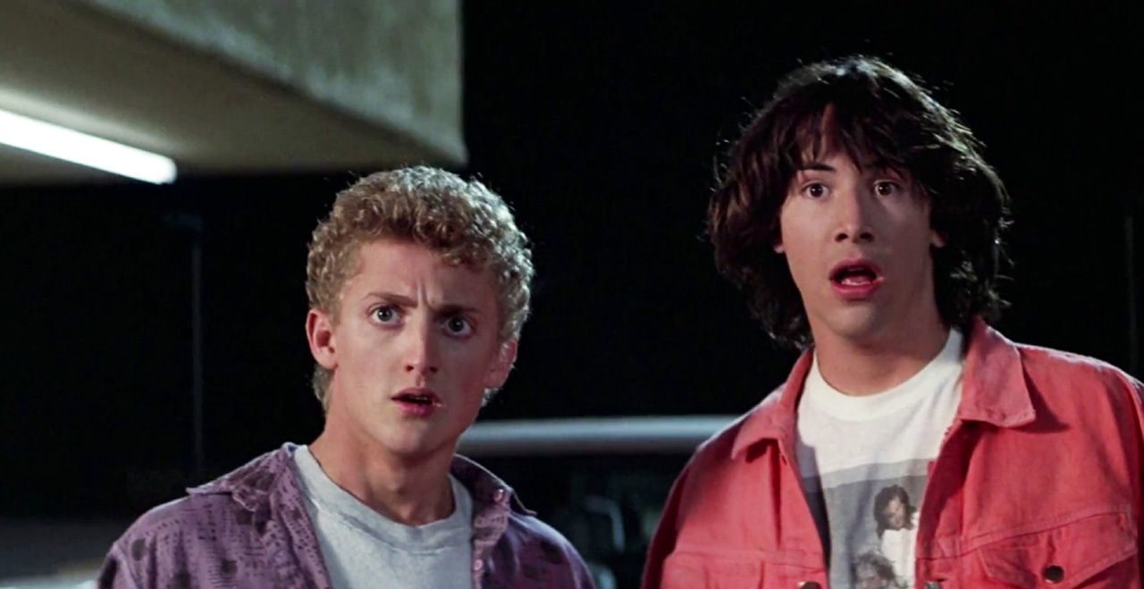 bill and ted woah