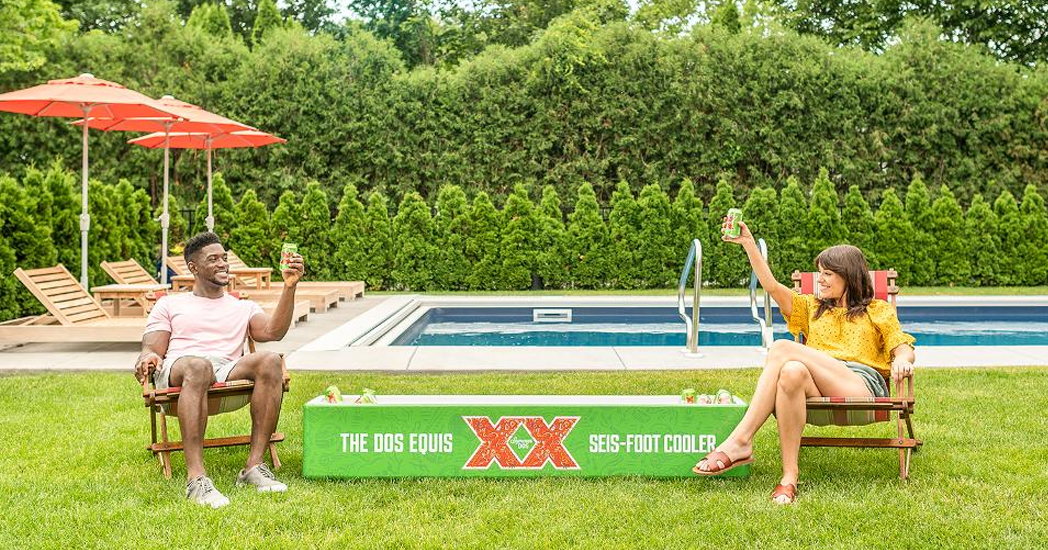 Dos Equis 6 Foot Cooler