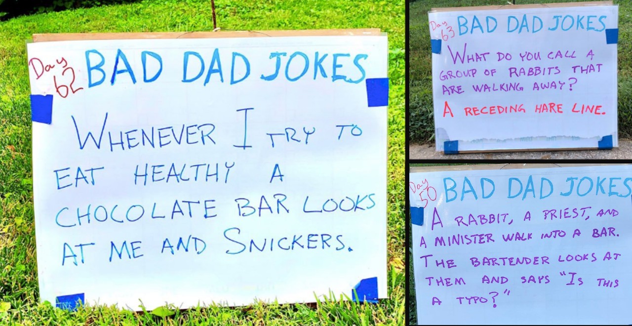 Tom’s “Bad Dad Jokes” Provide Some Much-Needed Groan-Laughs