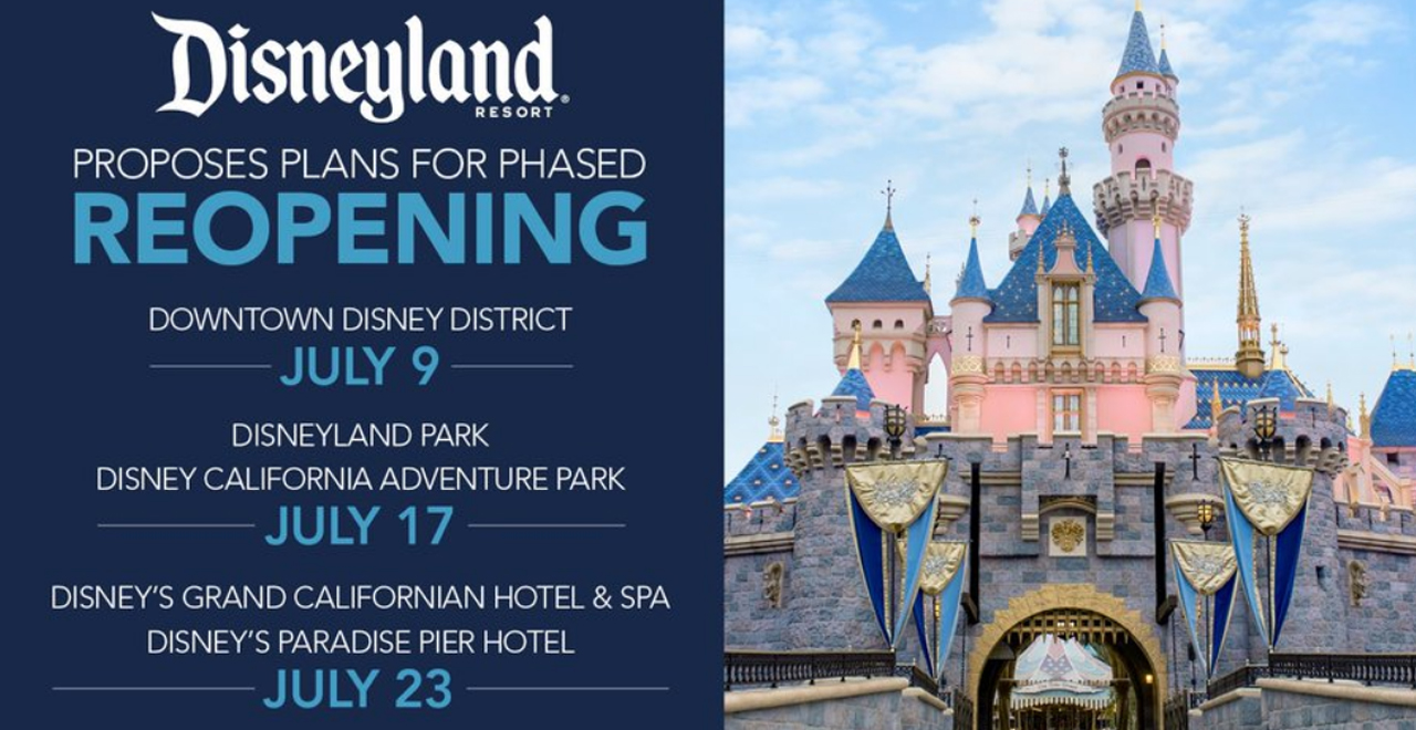 Disney is Re-opening